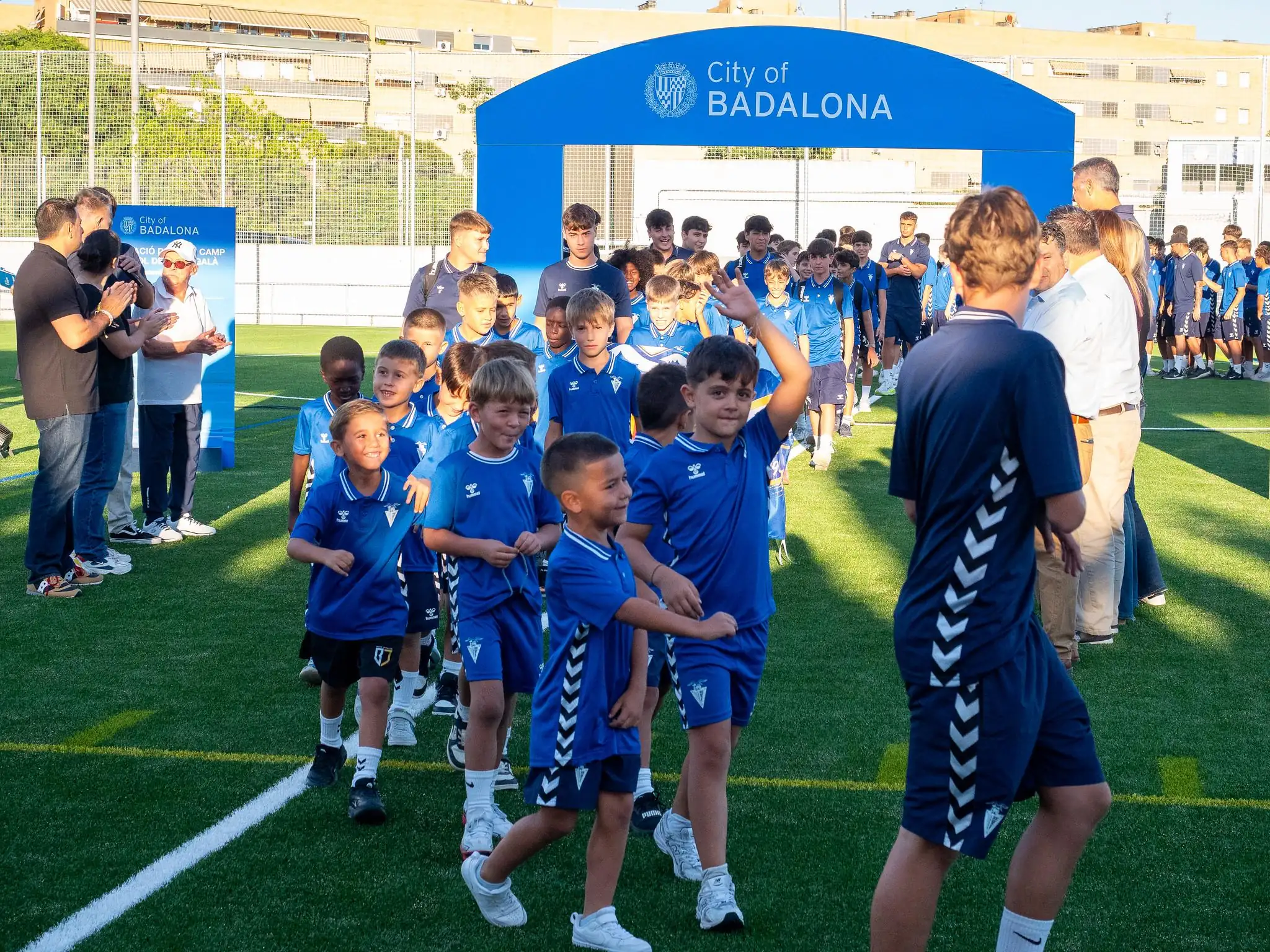 Equipo de fútbol base de la Fundació Futbol Badalona